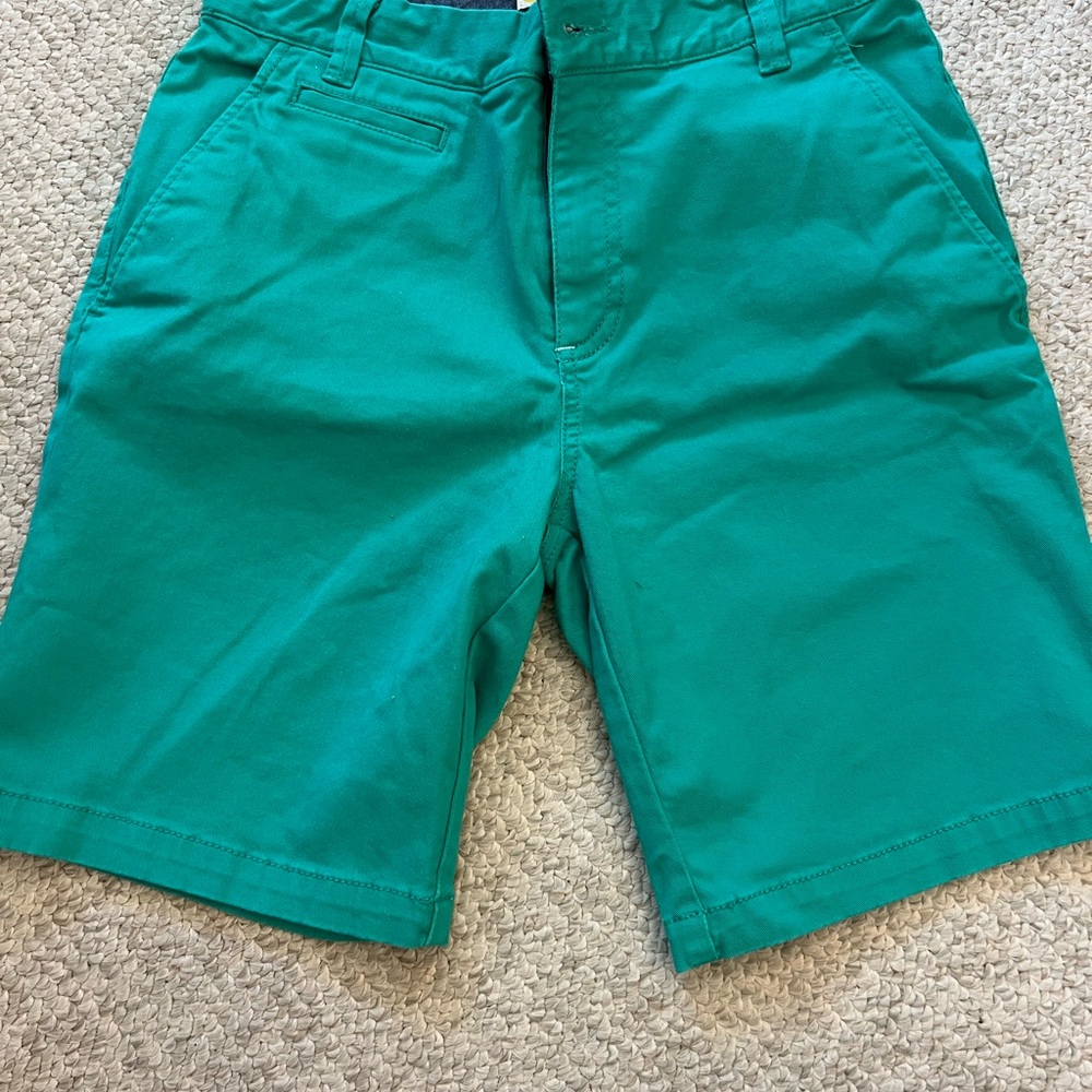 Boys Boden Teal Shorts